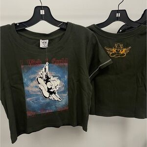 Boys Lie Washed Up Cropped Tee